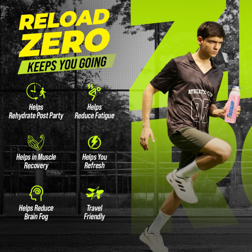 Fast&Up Reload Zero Electrolyte Tablets | Zero Sugar & Calories | Summer 2