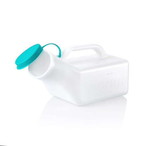 Easy Care Solutions Men's Urinal Bottle | 1000ml | Secure Cap | Pack of 1 1