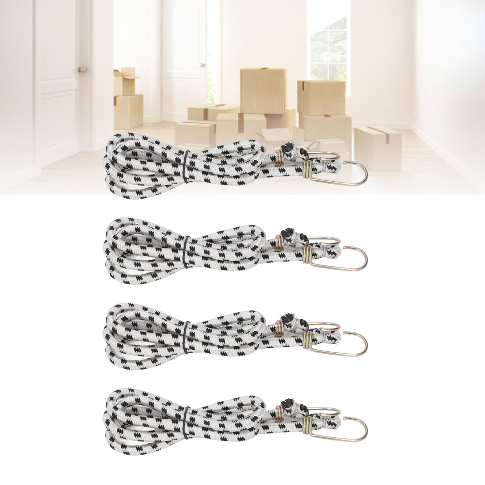 10Pcs Heavy Duty Rubber Elastic Ropes 1.5M Tie Down String For Securing 9481391239568