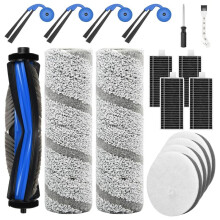 Repuestos para el Robot Aspirador para  para Deebot X11 OmniCyclone, Accesorios: Cepillo Lateral Principal, Filtro HEPA, Paño de Fregado.