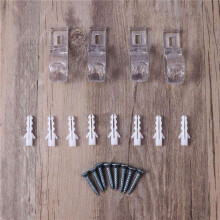 80PZ Tenda Trasparente P Clip Gancio, Clip per Tende un Rullo Catena di Sicurezza per Bambini Cavo P Clip Ganci per Tende un Rullo Romane Verticali