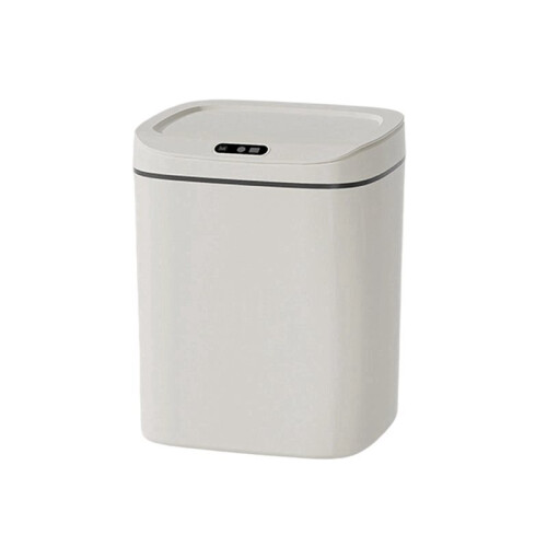1PC  Detector Trash Can, Touchless Wastebasket, Auto /Off, Sealed with Lid Silent Shutoff, Multiple