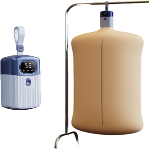 Portable Clothes Dryer Household Small-Sized Intelligent Clothes Dryer Foldable 3 Speed Adjustable with Timer EU