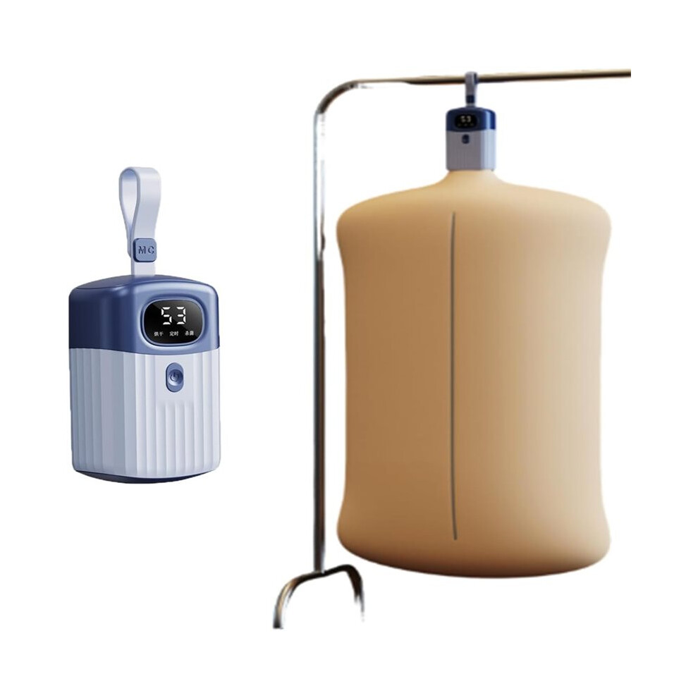 Portable Clothes Dryer Household Small-Sized Intelligent Clothes Dryer Foldable 3 Speed Adjustable With Timer Eu 4712161881188