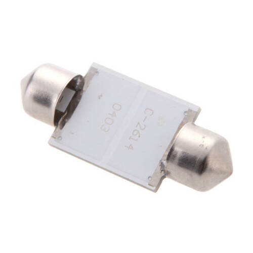 5X 3W COB LED Car Interior Ceiling Light Lamp Bulb 36mm White DC12V 2