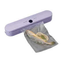 Vacuum Packaging Machine with Real Vacuum Control Powerful Suction, and Moist and Dry Modes for Safe Food Storage B