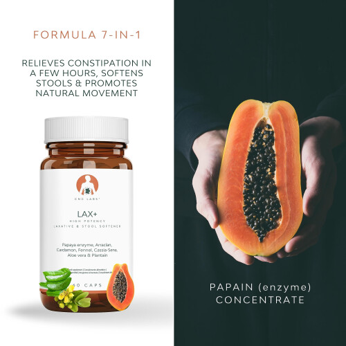 LAX+ | Natural Laxatives for Constipation Relief for Adults & Stool 2