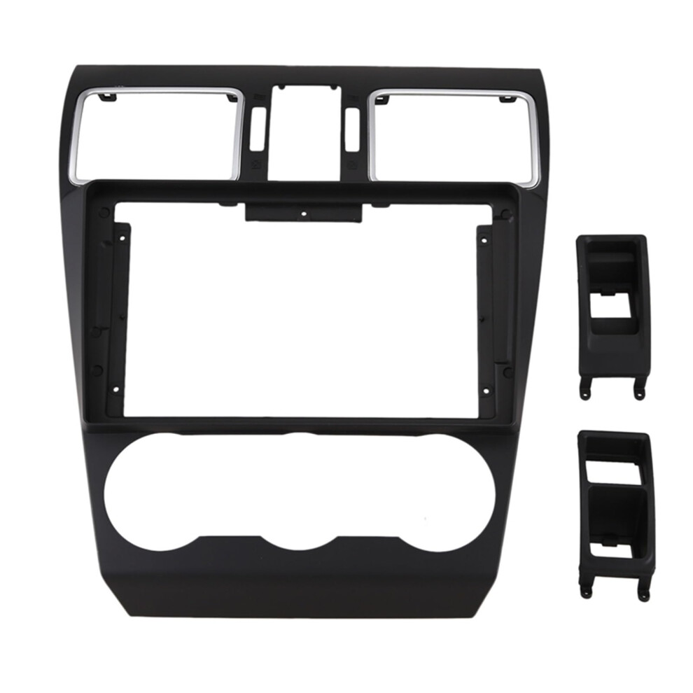 9 Inch Car Stereo Fascia Kit For Subaru Forester 2013Â2016, FactoryâStyle Dashboard Trim Frame Black 9330225069539