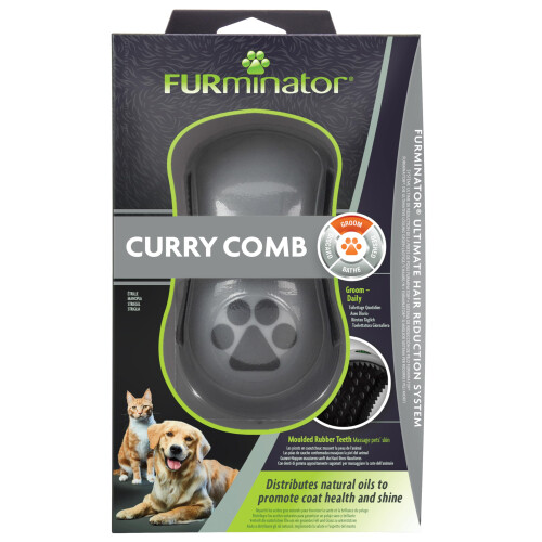 Furminator FURminator Curry Comb for Cats and Dogs 1