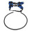 Blind Dog Ring Harness Blue M Anti-Collision Adjustable Durable 15