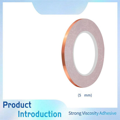 5mm Backed Copper Foil Tape for Stained Glass (4Roll) 1