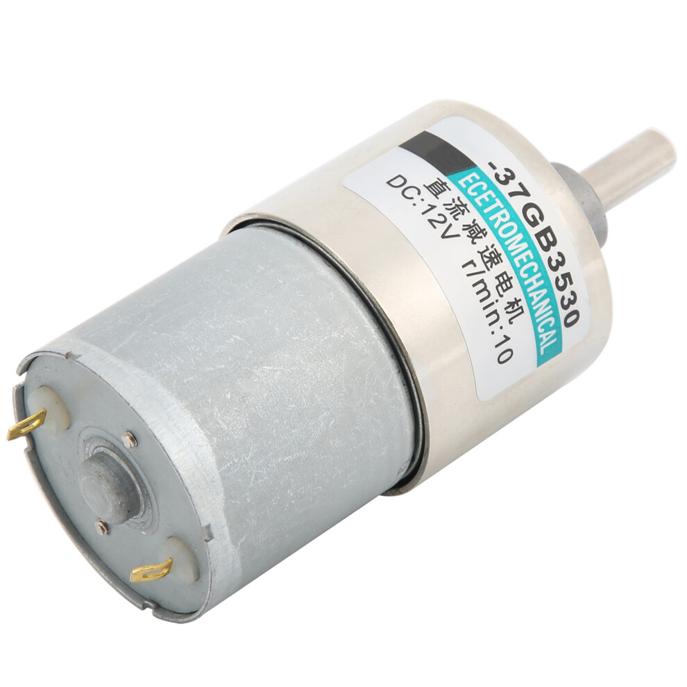 12V All Metal Gear Dc Reduction Motor 10Rpm For Electronics 4211391241439