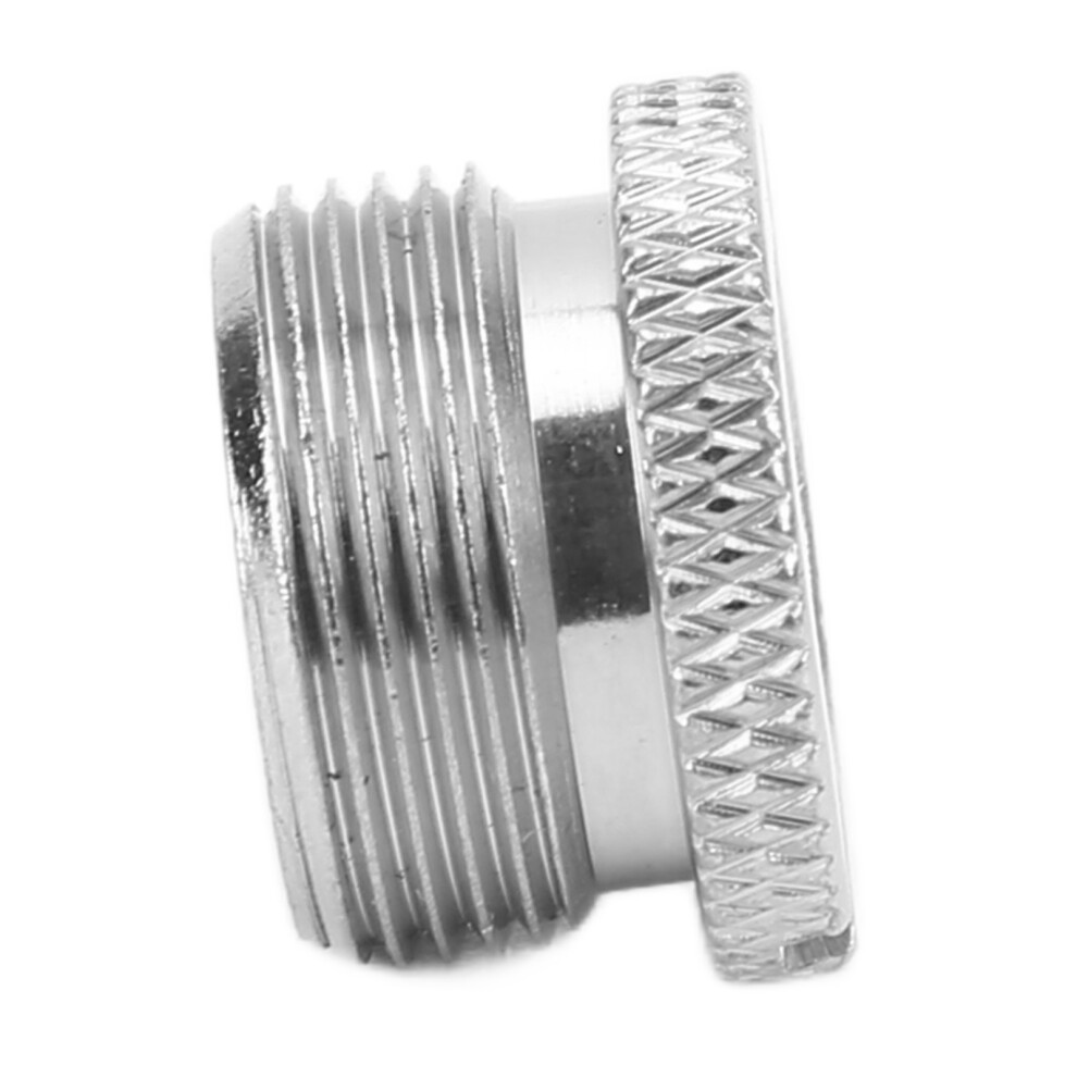 3/8In Female To 5/8In Male Microphone Thread Adapter F19a Silver 8751391241658