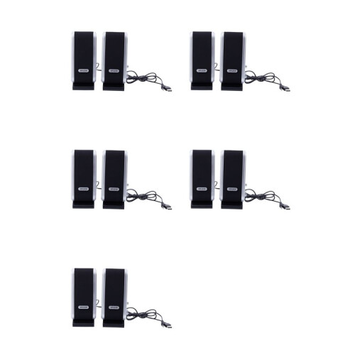 10x NEW 120W USB Power Desktop Computer Notebook Audio Speaker 3.5mm Earphone Jack