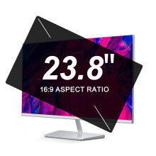 23.8 Inch Computer Monitor Privacy Screen, AntiSpy Blue Light Filter for 16:9 Widescreen Display