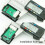 2X  Direct Current 4-28V Digital Thermometer Double Display Detectors Snowmobile Candle Temperature A 3