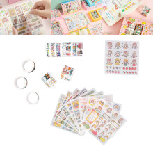 Washi Tape DIY Decoration Set – 3m each, No Marks, Reusable