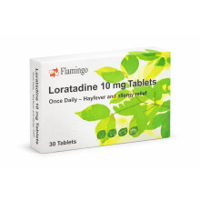 12 Months Supply Loratadine Hayfever & Allergy Relief 10mg Tablets (30x12) GSL