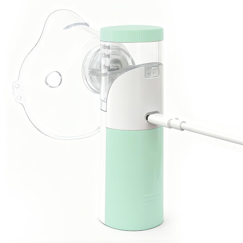 Nebuliser Machine for Adults & KidsHandheld Nebulizer with Charging Functionwith 2 Masks 1