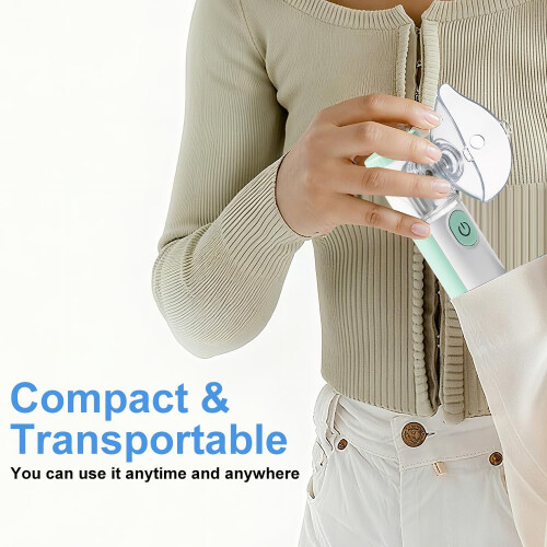 Nebuliser Machine for Adults & KidsHandheld Nebulizer with Charging Functionwith 2 Masks 2