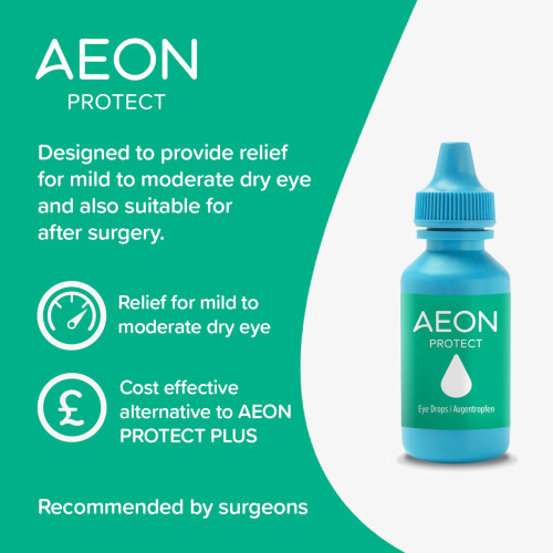 Rayner AEON Protect | Eye Drops for Mild to Moderate Dry Eye 1