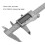 Edelstahl-Digital-Messschieber 0-150 mm Elektronisches Messgerät 11