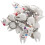 160 Pcs Keychain Key Ring Hang Tooth Shape Cute Dental Gift 2