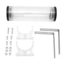 Liquid Cooling Acrylic 4 G1/4 Holes Heat Dissipation | 160mm Length