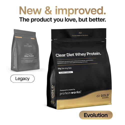 Protein Works | Clear Diet Whey Protein - Gold Innovation, Whey 1