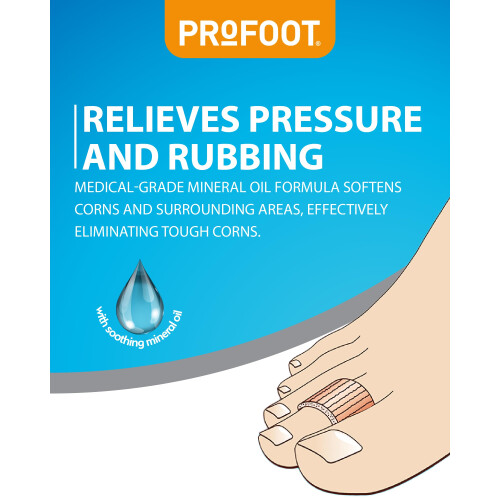 Profoot Soft Gel Corn Wraps - Instant Relief from Painful Corns - 2