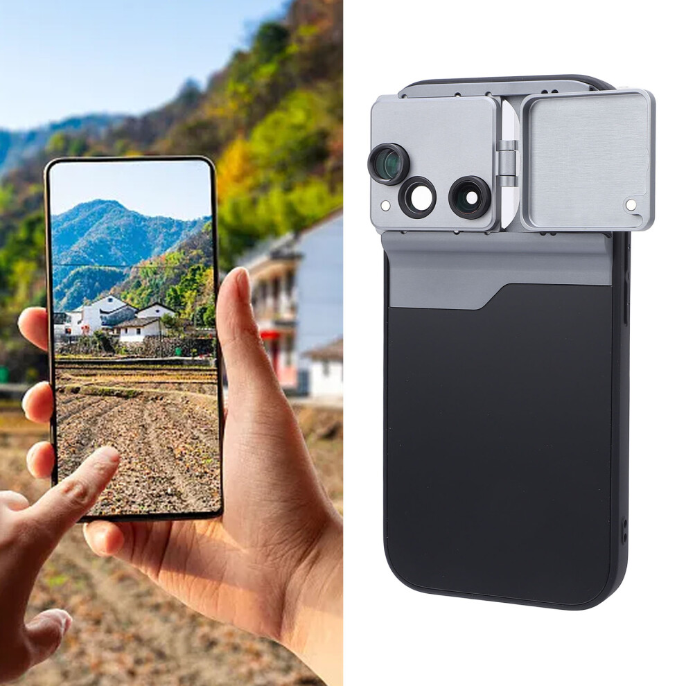 3 In 1 Phone Camera Lens Set For Iphone 16 Pro Â Macro, Telephoto, Fisheye 9331391245031