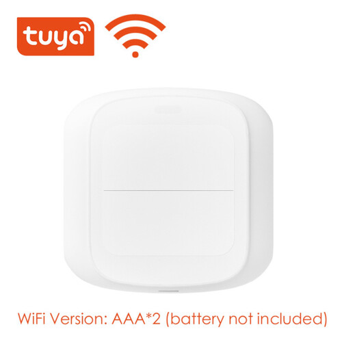 3X Tuya WiFi  Scene Wireless  Push Button Controller Automation Scenario 2 Gang Gadgets  Control 1
