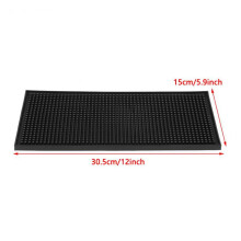 3X Rubber Service Bar Mat Heavy Duty Home Bar and Rubber Drip Mats Cocktail Bartender Tea Cup Mug Set