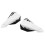 4x White Universal Motorcycle Handguard Motocross Hand Guard Protector for Motorcycle 22mm Handlebar Protector 6