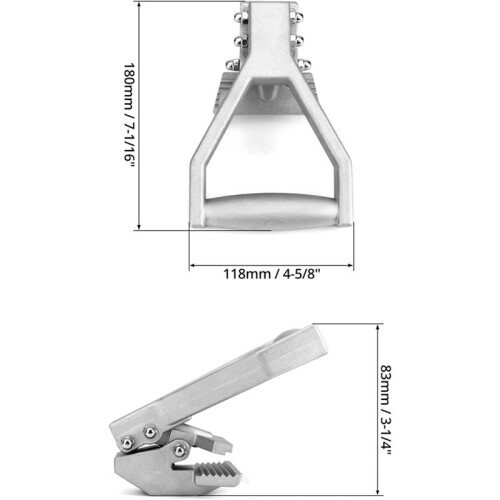 2X Carpet Puller Clamp, Carpet Puller, Carpet Claw Carpet Fitting Tool for Pulling Carpet During Installation or Removal 2