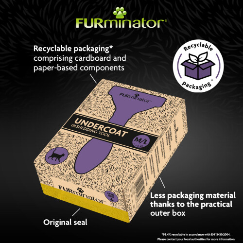 Furminator FURminator Undercoat deShedding Tool Cat M/L - Short hair 2
