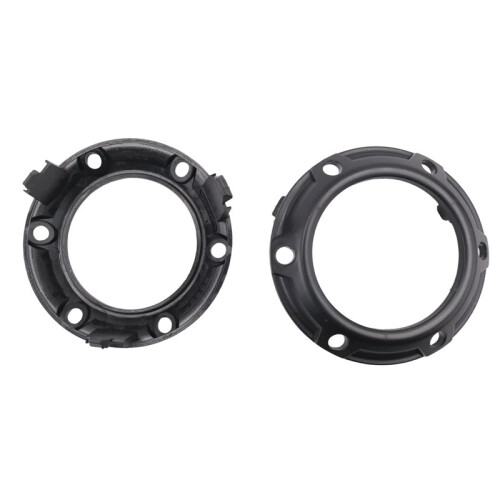 2PCS New Front Fog Light Lamp Black Cover Frame 6400A739 for  Outlander 2007 2008 2009