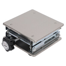 Stainless Steel 6x6in Extendable Scientific Lab Jack Stand, 25kg