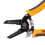 7in Steel Wire Stripper Tool, Ergonomic Handle, 22-10 AWG 10