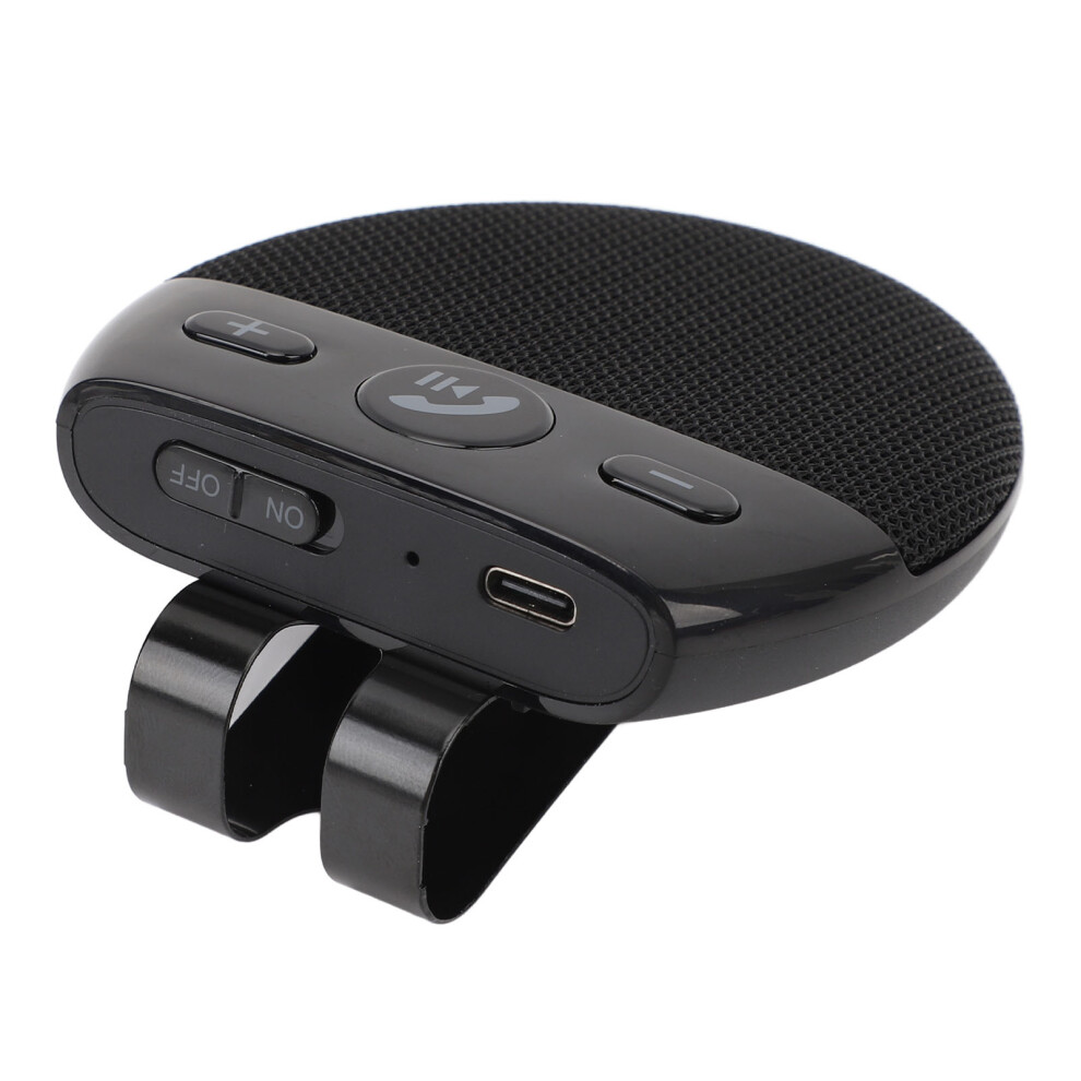 Car Bluetooth Speaker With 600Mah Battery, Hands-Free, Visor Clip 3321391247049