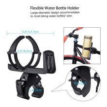 4X Adjustable Buckle Water Bottle Rack Mountain Bike Outdoor Riding Cup Holder Quick Release with Water Bottle Holder