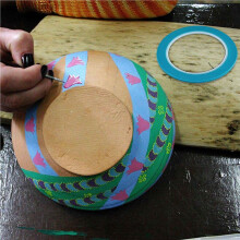 15x Fine Tapes 1/8 Inch 3mm Vinyl Fine Masking Tape for Curves Automotive Car Painter, 33 Meters for Each Roll