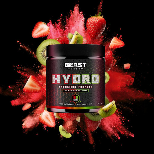 Beast Hydro Electrolytes Powder | 60 Servings Keto Hydration Drinks with Potassium 2