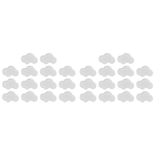 Knobs for Children'S Room, Pack of 28 Furniture Knobs, Drawer Handles, Decorative Cartoon Cloud Shape Drawer Knobs