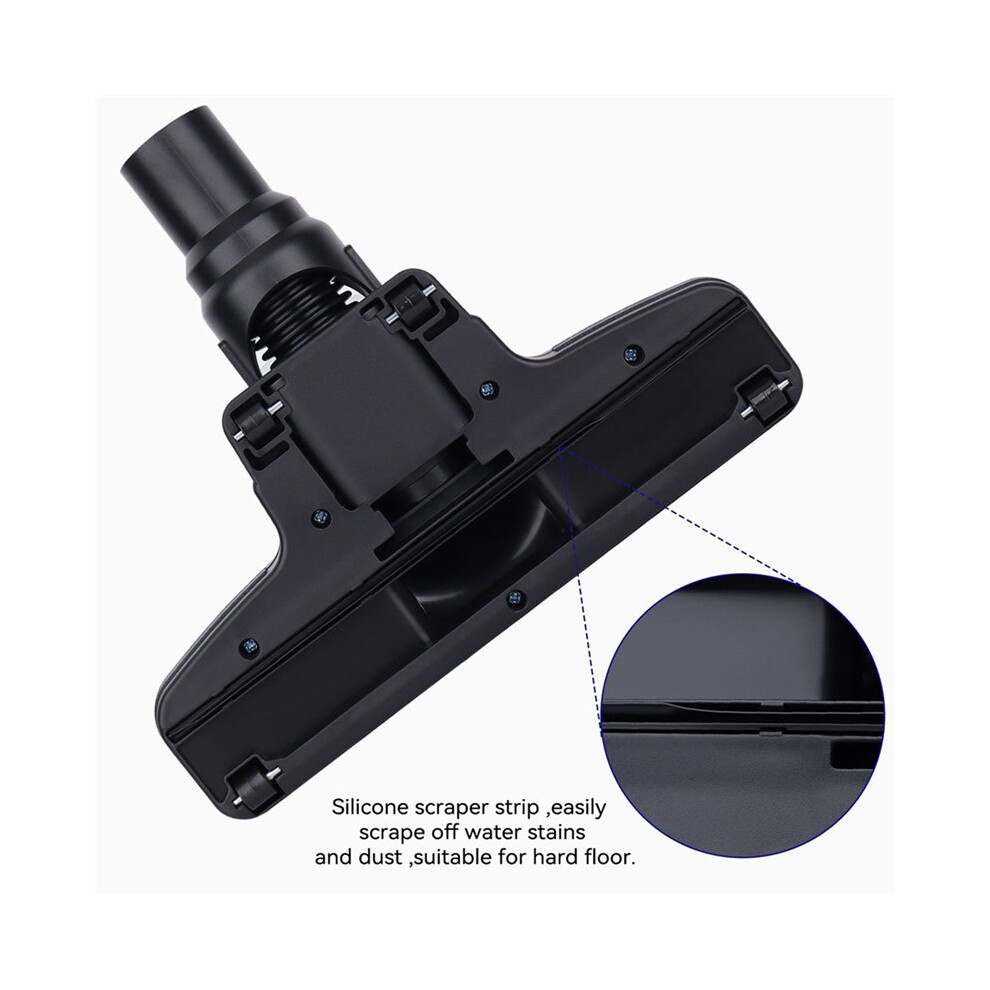 5Pcs 1 1/4Inch 32Mm Vacuum Floor Brush Attachment,Universal Vacuum Cleaner Turbo Brush Replacement For Hard Floor 4713905020207
