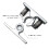 8Pcs Spring Loaded Door Easy Lock Stop Catch Release Clamp Double Roller Catch (Mp-4) 7