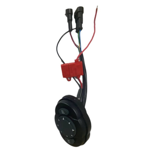 2X 12V Remote Control  Panel Joystick with Cable for Marine Searchlight Boat Spot Light 2