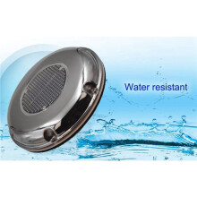 2X Wentylator Słoneczny Akumulatorowy Wentylator Wyciągowy Solar Air Vent 215Mm do Przyczep Kempingowych Łodzie Zielony House RV Motorhome