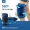Hilph Knee Ice Pack Wrap Reusable Ice Pack for Knee Replacement Surgery 2