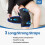 Hilph Knee Ice Pack Wrap Reusable Ice Pack for Knee Replacement Surgery 3